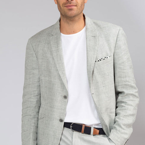 Martinique – Round neck t-shirt Oyster White